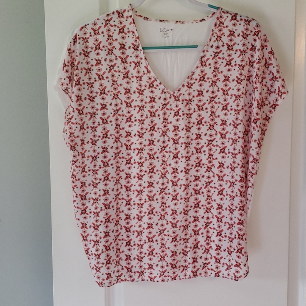 LOFT Foral blouse